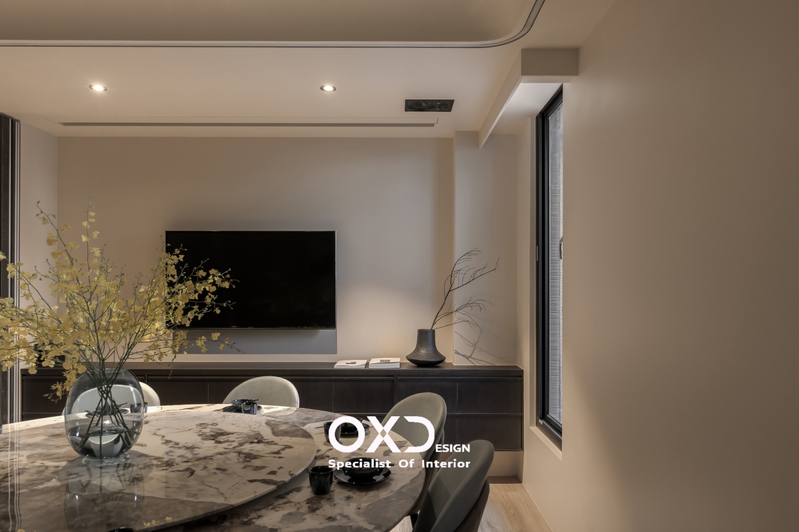 奶茶色靈感空間：Benjamin Moore OC-16 Natural Linen